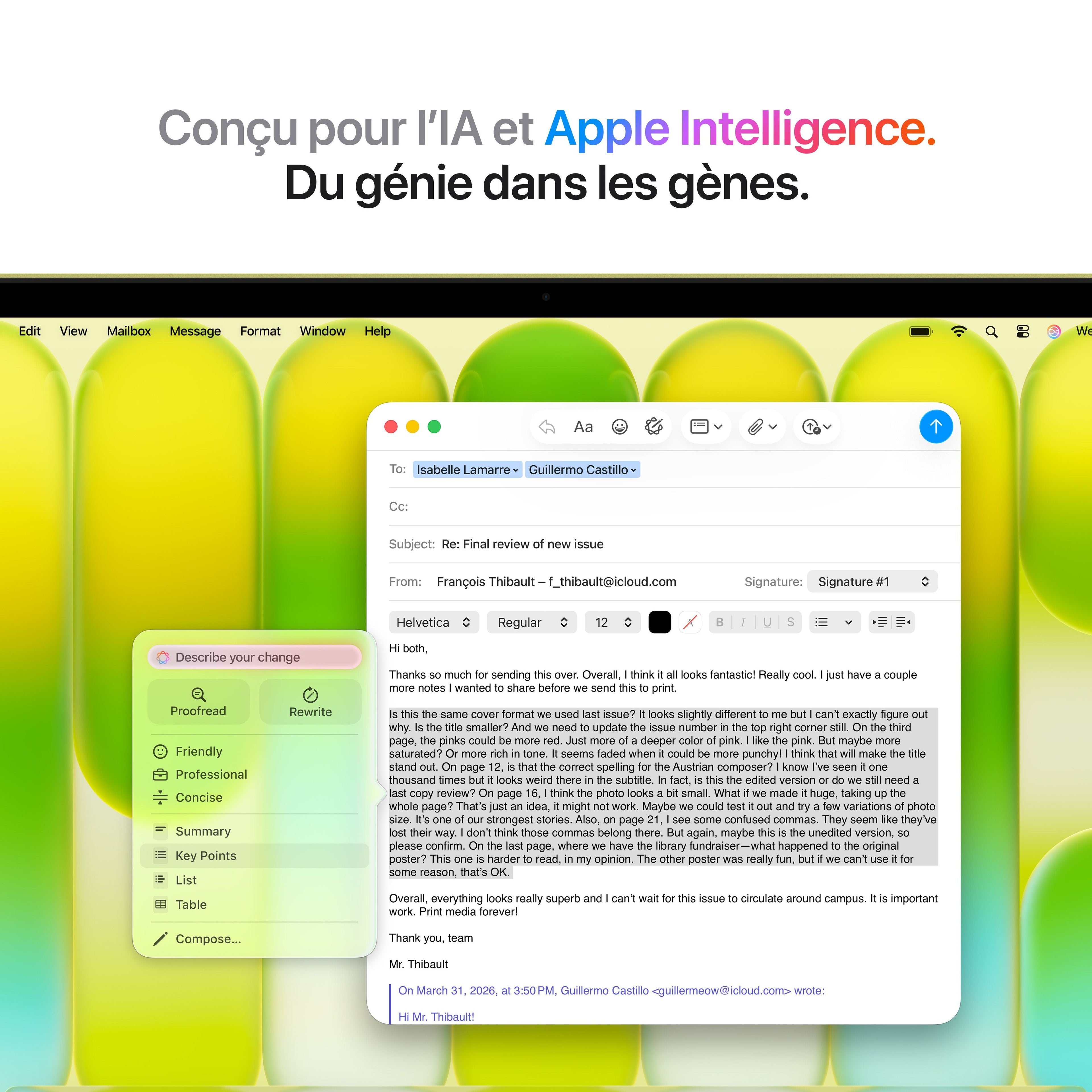 MacBook Neo 13 pouces: Puce Apple A18 Pro avec CPU 6 cœurs et GPU 5 cœurs, Magic Keyboard avec Touch ID, 512 Go SSD - Jaune agru