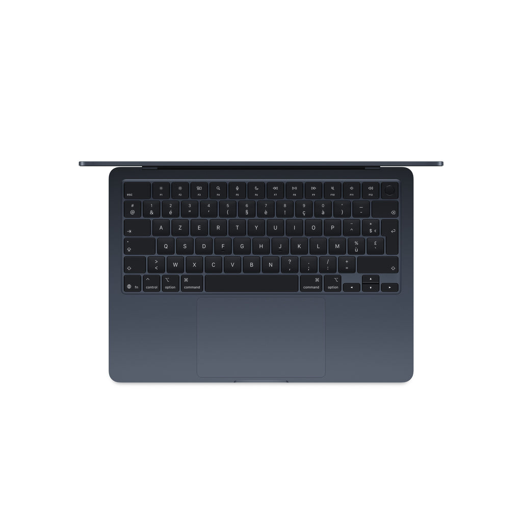MacBook Air 13 pouces: Puce Apple M4 avec CPU 10 cœurs et GPU 8 cœurs, 256 Go SSD - Minuit