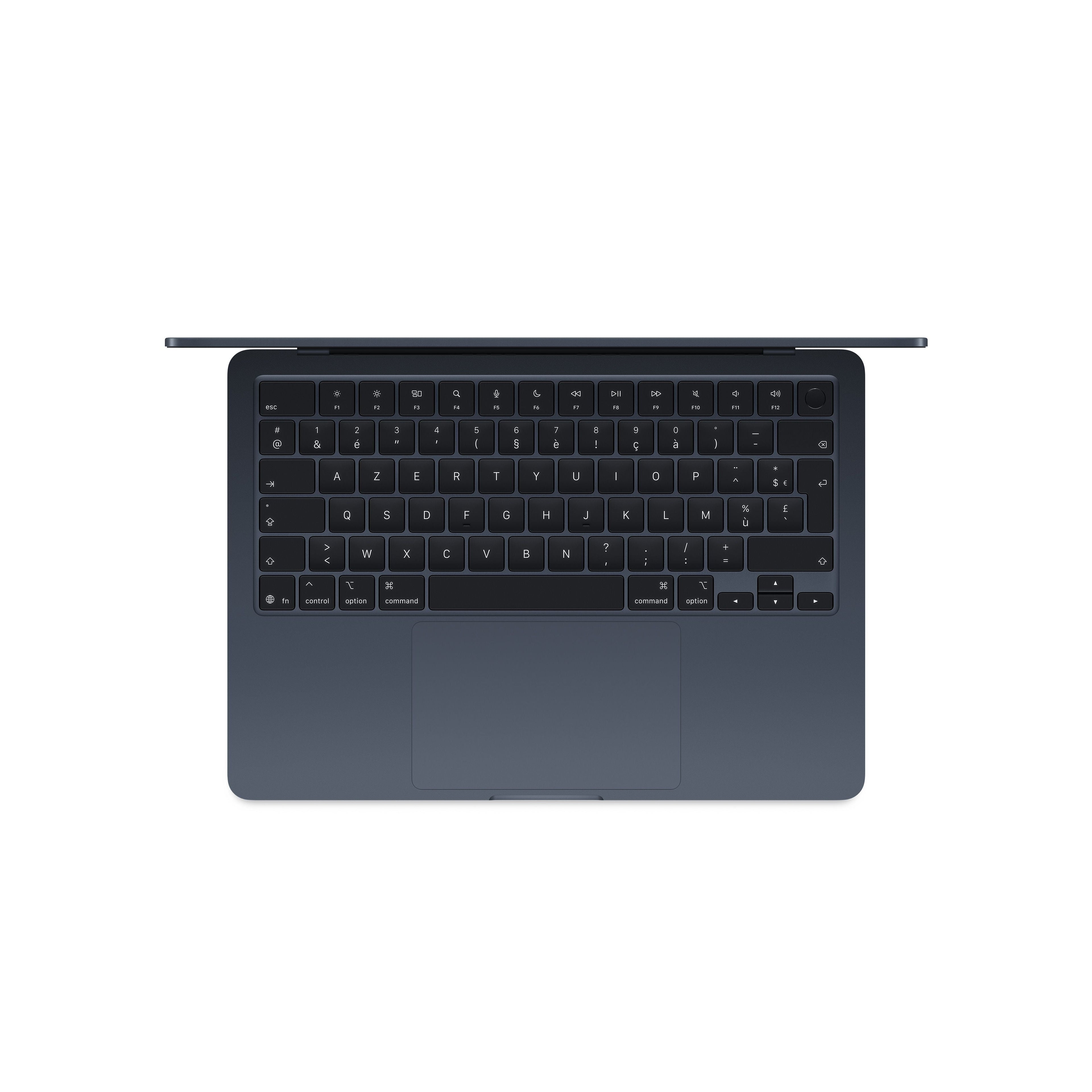 MacBook Air 13 pouces: Puce Apple M4 avec CPU 10 cœurs et GPU 8 cœurs, 256 Go SSD - Minuit