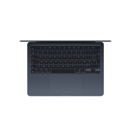 MacBook Air 13 pouces: Puce Apple M4 avec CPU 10 cœurs et GPU 8 cœurs, 256 Go SSD - Minuit
